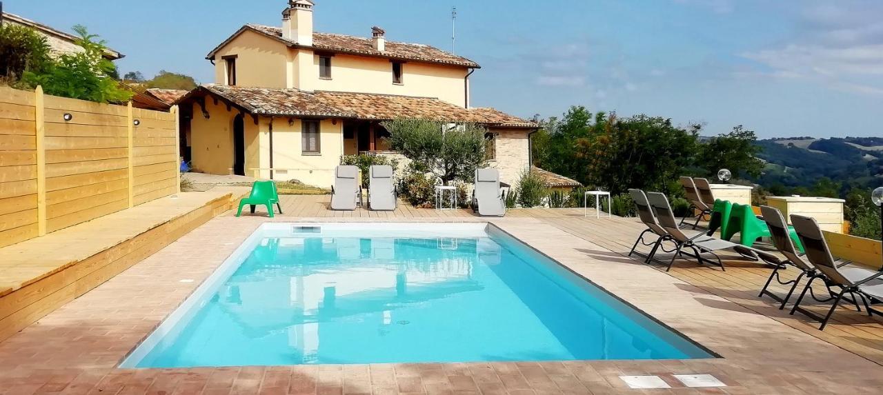 Country House Ca' Vernaccia Guest House อูร์บีโน ภายนอก รูปภาพ